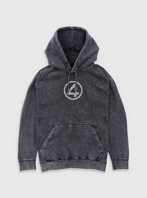 Marvel The Fantastic Four: First Steps Thing Clobberin Mineral Wash Hoodie BoxLunch Web Exclusive