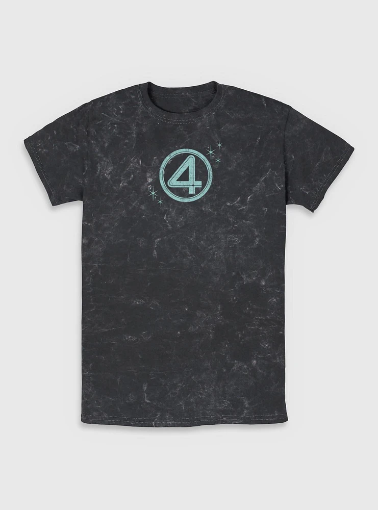 Marvel The Fantastic Four: First Steps Mr Grunge Mineral Wash T-Shirt BoxLunch Web Exclusive