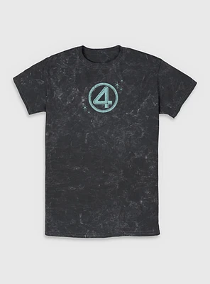 Marvel The Fantastic Four: First Steps Mr Grunge Mineral Wash T-Shirt BoxLunch Web Exclusive