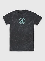 Marvel The Fantastic Four: First Steps Mr Grunge Mineral Wash T-Shirt BoxLunch Web Exclusive