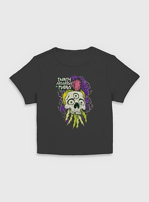 30 Seconds To Mars Mohawk Skull Women Baby T-Shirt