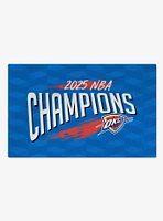 NBA Oklahoma City Thunder Worthy Washable Rug