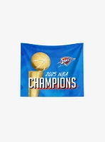 NBA Oklahoma City Thunder Banner Up Printed Wall Decor