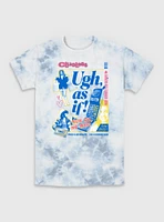 Clueless Ugh As If  Collage Tie-Dye T-Shirt