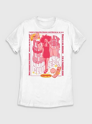 Clueless Cassette Totally Womens T-Shirt