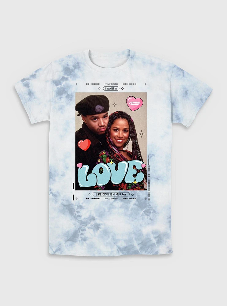 Clueless Love Dionne and Murray Tie-Dye T-Shirt