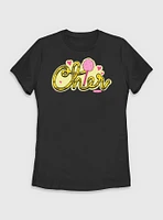 Clueless Cher Badge Womens T-Shirt