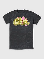 Clueless Cher Badge Mineral Wash T-Shirt