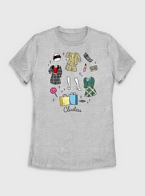 Clueless Fashion Icons Womens T-Shirt