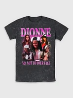 Clueless Y2k Dionne  No Not Your Face Mineral Wash T-Shirt