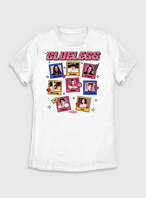 Clueless Polaroid Yearbook Womens T-Shirt
