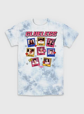 Clueless Polaroid Yearbook Tie-Dye T-Shirt