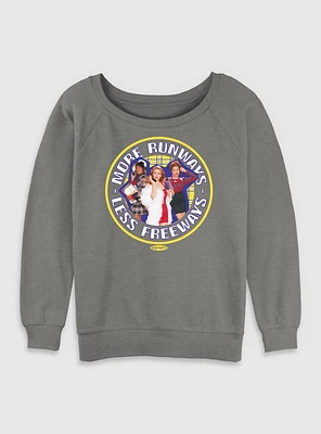 Clueless More Runways Less Freeways Womens Slouchy Sweatshirt