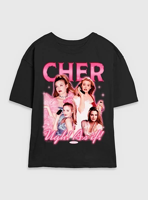 Clueless Y2K Cher Ugh As If Womens Skimmer T-Shirt
