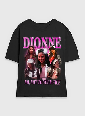 Clueless Y2k Dionne  No Not Your Face Womens Skimmer T-Shirt