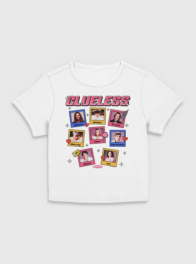 Clueless Polaroid Yearbook Women Baby T-Shirt