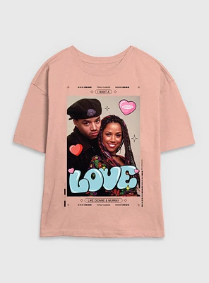 Clueless Love Dionne and Murray Womens Skimmer T-Shirt