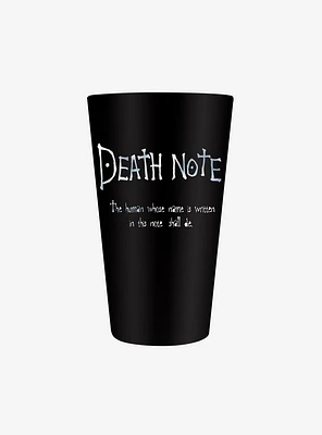 Death Note Drinking Glass