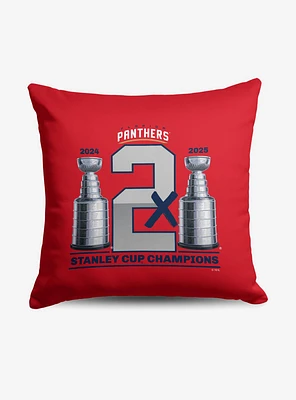 NHL Florida Panthers Stake Throw Pillow