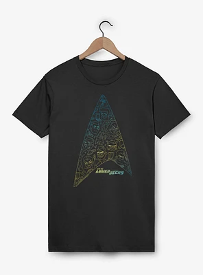 Star Trek Lower Deck Delta LD Badge T-Shirt