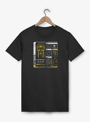 Star Trek Lower Deck USS Cerritos Display T-Shirt
