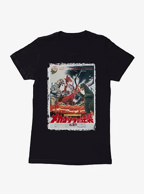 Godzilla Terror Of Mechagodzilla Womens T-Shirt