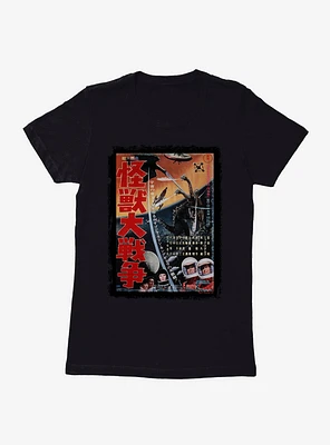 Godzilla Invasion Of Astro Monster Womens T-Shirt