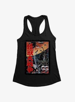 Godzilla Invasion Of Astro Monster Womens Tank Top