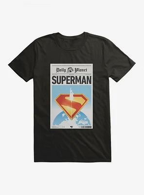 DC Comics Superman Daily Planet Front Page T-Shirt