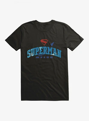 DC Comics Superman Look Up The Sky Logo T-Shirt