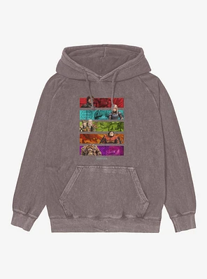 How To Train Your Dragon Trainer Banners Mineral Wash Hoodie