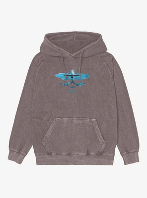 How To Train Your Dragon Toothless Takes Flight Mineral Wash Hoodie
