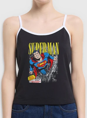 DC Comics Superman Vintage Girls Cami Tank BoxLunch Web Exclusive