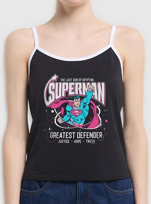 DC Comics Superman Greatest Defender Girls Cami Tank BoxLunch Web Exclusive