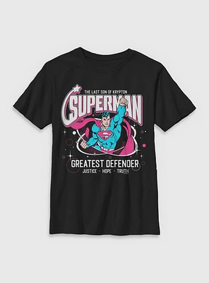 DC Comics Superman Greatest Defender Youth T-Shirt BoxLunch Web Exclusive
