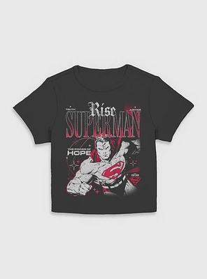 DC Comics Superman Rise Truth Justice Hope Girls Baby T-Shirt BoxLunch Web Exclusive