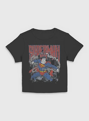 DC Comics Superman Unchained Girls Baby T-Shirt BoxLunch Web Exclusive