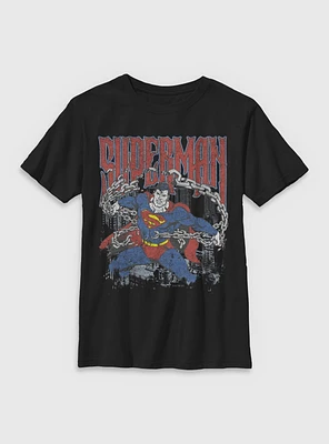 DC Comics Superman Unchained Youth T-Shirt BoxLunch Web Exclusive