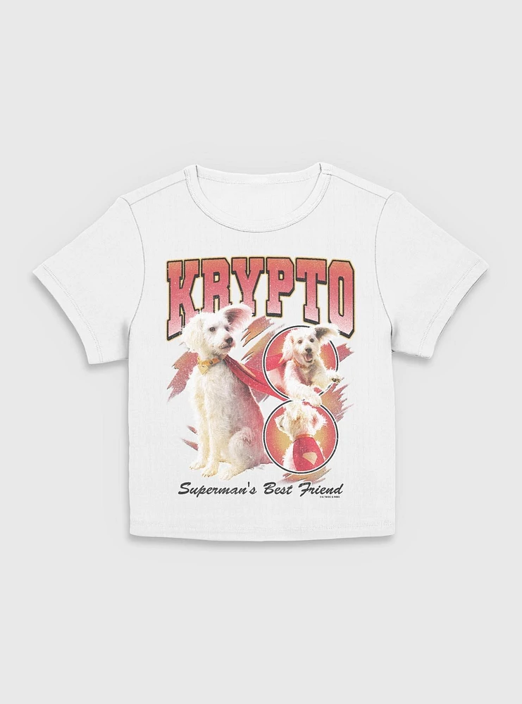 DC Comics Superman Krypto Superman's Best Friend Girls Baby T-Shirt BoxLunch Web Exclusive