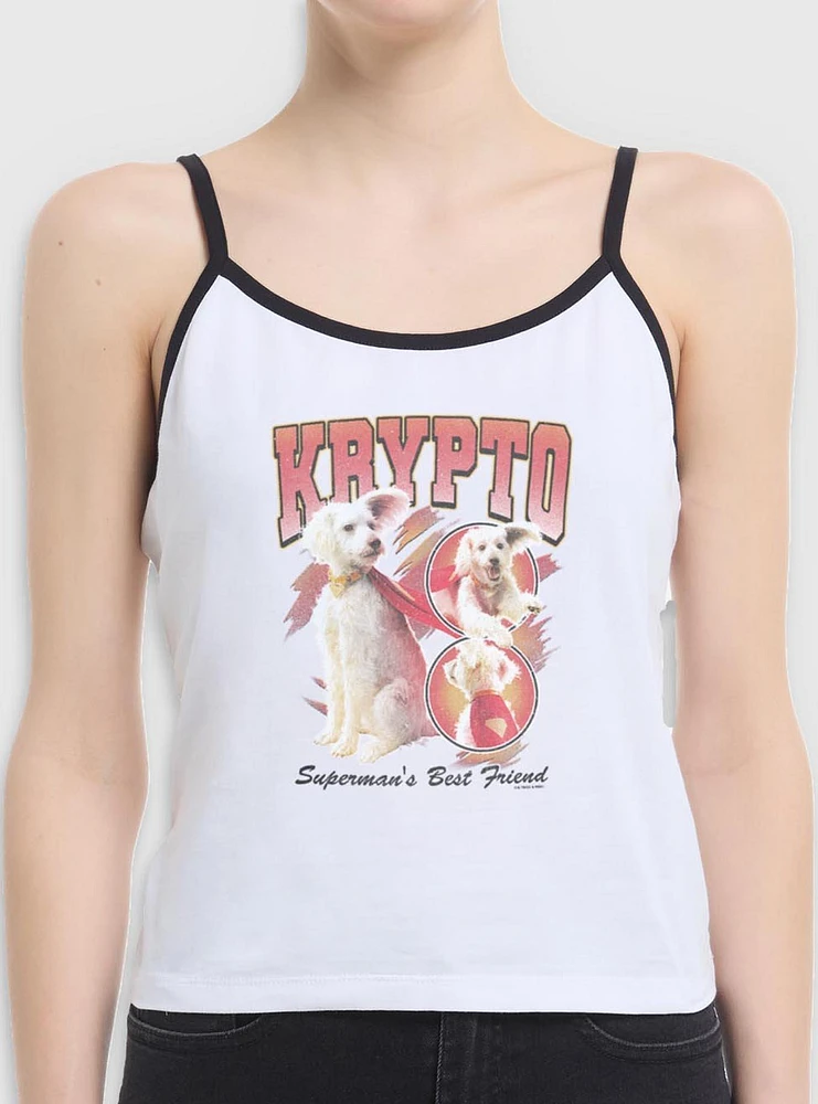 DC Comics Superman Krypto Superman's Best Friend Girls Cami Tank BoxLunch Web Exclusive