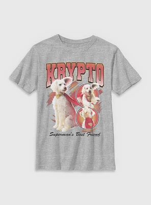 DC Comics Superman Krypto Superman's Best Friend Youth T-Shirt BoxLunch Web Exclusive