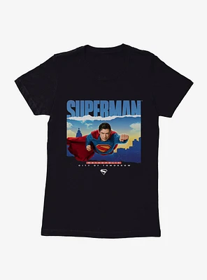 DC Comics Superman Metropolis City Of Tomorrow Womens T-Shirt