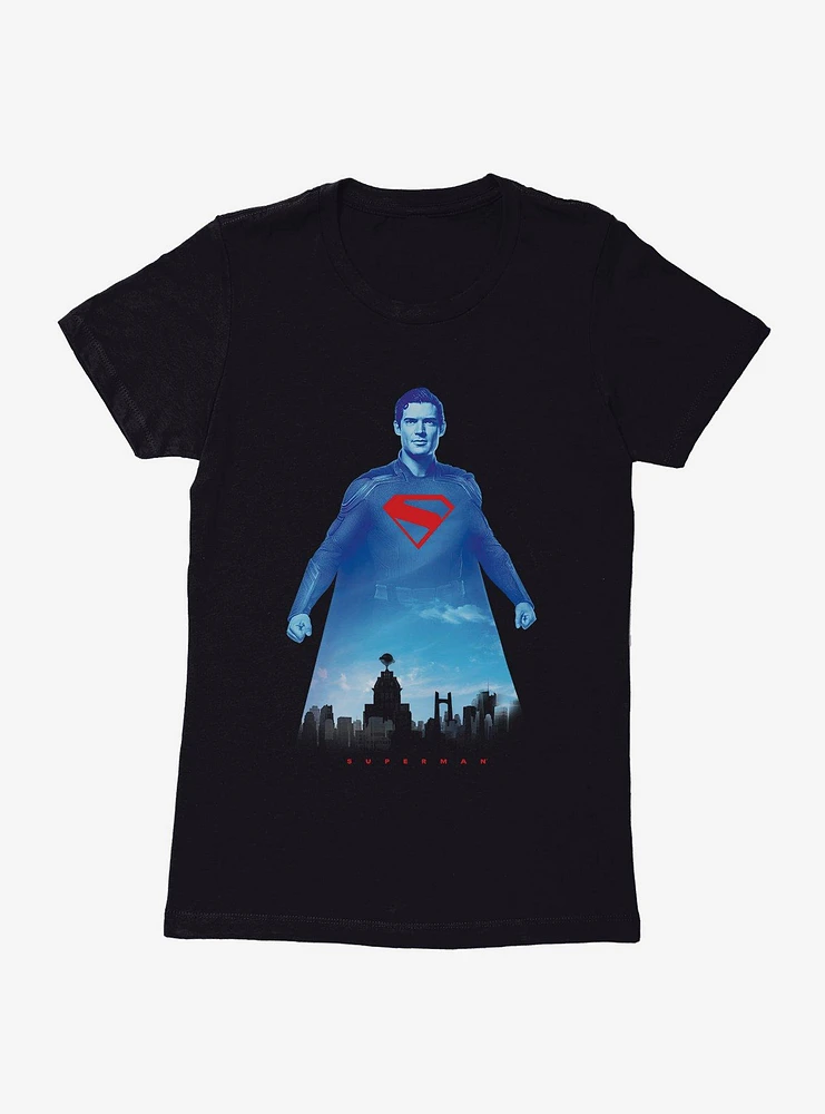 DC Comics Superman Protector Of Metropolis Womens T-Shirt