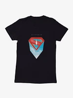 DC Comics Superman Flying Silhouette Womens T-Shirt