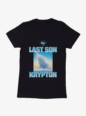 DC Comics Superman Last Son Of Krypton's Fortress Solitude Womens T-Shirt