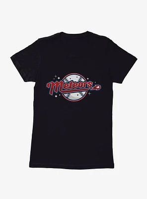 DC Comics Superman Metropolis Meteors Baseball Team Womens T-Shirt