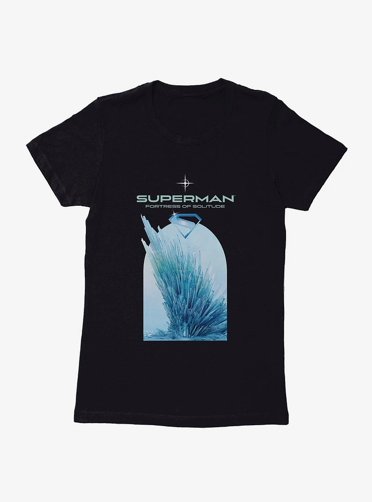 DC Comics Superman Fortress Of Solitude Womens T-Shirt