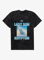 DC Comics Superman Last Son Of Krypton's Fortress Solitude Mineral Wash T-Shirt