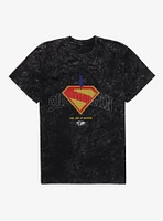 DC Comics Superman Last Son Of Krypton Mineral Wash T-Shirt