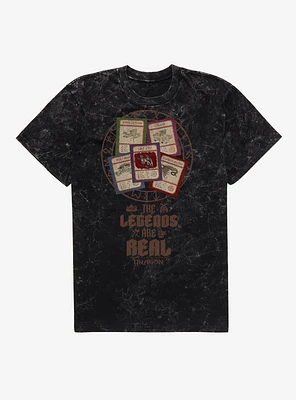 How To Train Your Dragon Legends Are Real Mineral Wash T-Shirt